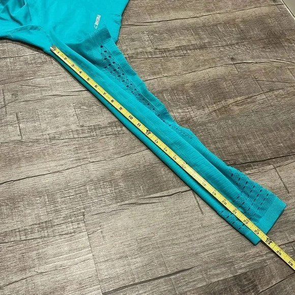 Gymshark - Energy Seamless Leggings - Teal - S/M - Gently Used!! - Picture 9 of 9